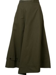 asymmetric draped skirt Yohji Yamamoto