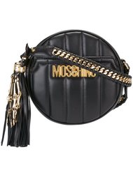 сумка на плечо с подвеской в виде ркисти руки Moschino