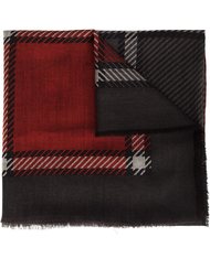 striped scarf Saint Laurent