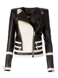 байкерская куртка Balmain