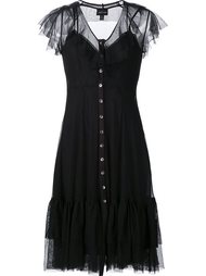 sheer draped shortsleeves dress Needle &amp; Thread