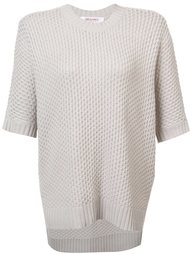 shortsleeved knit blouse Organic By John Patrick