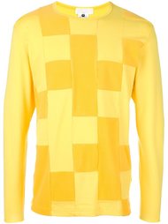 лоскутная кофта с длинными рукавами Ganryu Comme Des Garcons