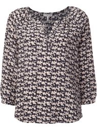 'horses' print three-quarters blouse Joie