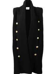 двубортный трикотажный жилет Pierre Balmain