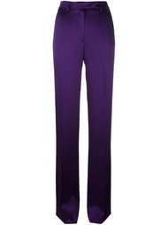 прямые брюки с атласным блеском Etro