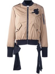куртка-бомбер на молнии MSGM