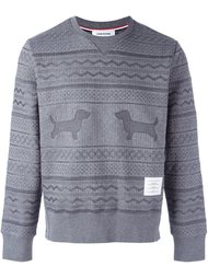 жаккардовая толстовка  Thom Browne