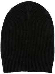 шапка-бини с отделкой в рубчик Rick Owens
