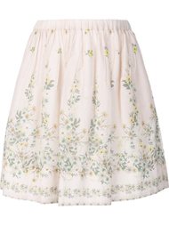 плиссированная юбка с цветочным принтом Sea