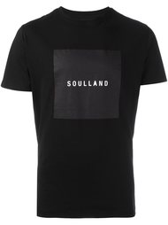 logo print T-shirt Soulland