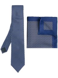 галстук и карманный платок Lanvin