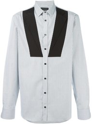 рубашка с контрастными полосками   Alexander McQueen