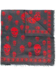 шарф 'Skull'  Alexander McQueen