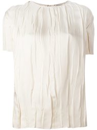 блузка с драпировками Nina Ricci