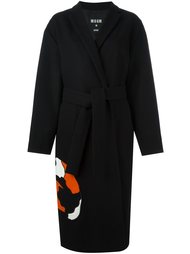 свободное пальто  MSGM