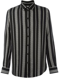 рубашка в полоску  Saint Laurent