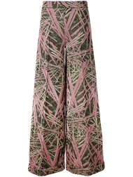 трикотажные брюки палаццо M Missoni