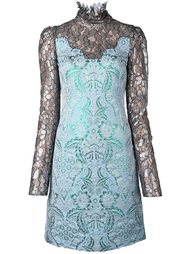 обтягивающее платье с эффектом блесток Lanvin