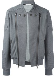 куртка-бомбер с ребристой отделкой Pierre Balmain