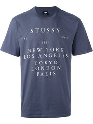 футболка 'World Touring' Stussy