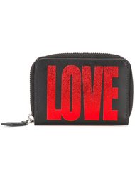 мини-кошелек на молнии с принтом 'Love' Givenchy