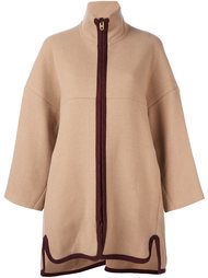 пальто с контрастной молнией Chloé