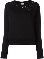 толстовка с заклепками Saint Laurent