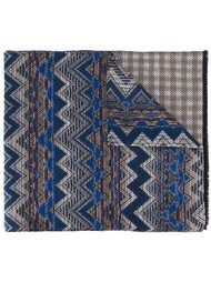 шарф с узором-елочкой Missoni
