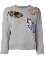 толстовка 'Big Obsession' Alexander McQueen