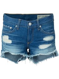 distressed denim shorts  Rag &amp; Bone