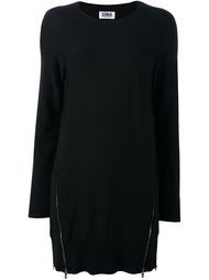 платье-свитер с молниями Sonia By Sonia Rykiel