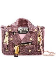 байкерская сумка на плечо Moschino