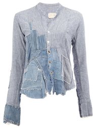 striped longsleeved shirt Greg Lauren