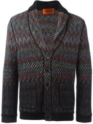 кардиган с зигзагообразным узором Missoni
