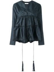 блузка А-силуэта с рюшами Chloé
