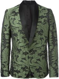 paisley lace tuxedo jacket Christian Pellizzari