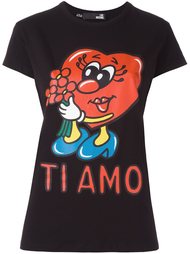 футболка с принтом 'Ti Amo' Love Moschino