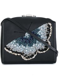 сумка на плечо 'Box' с принтом бабочки Alexander McQueen