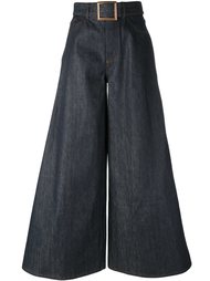 расклешенные джинсы с поясом Jean Paul Gaultier Vintage