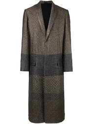 пальто с узором шеврон Haider Ackermann