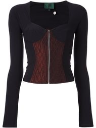 топ-бюстье с длинными рукавами Jean Paul Gaultier Vintage