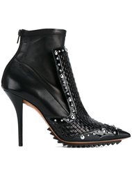 сапоги по щиколотку с плетеными панелями  Givenchy