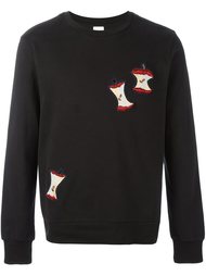 толстовка с принтом огрызков яблок Paul Smith