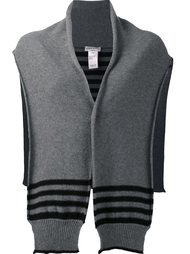 striped cape style cardigan Sonia Rykiel