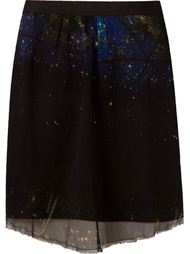 silk printed skirt Osklen