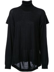 водолазка с драпировками на спине Maison Margiela