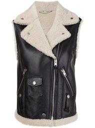 shearling jacket Coach