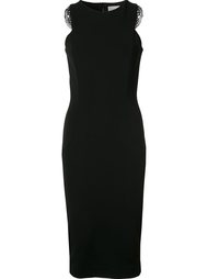 платье с кружевными вставками Victoria Beckham