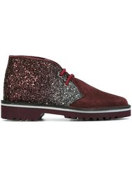 ботинки с блестками Pollini